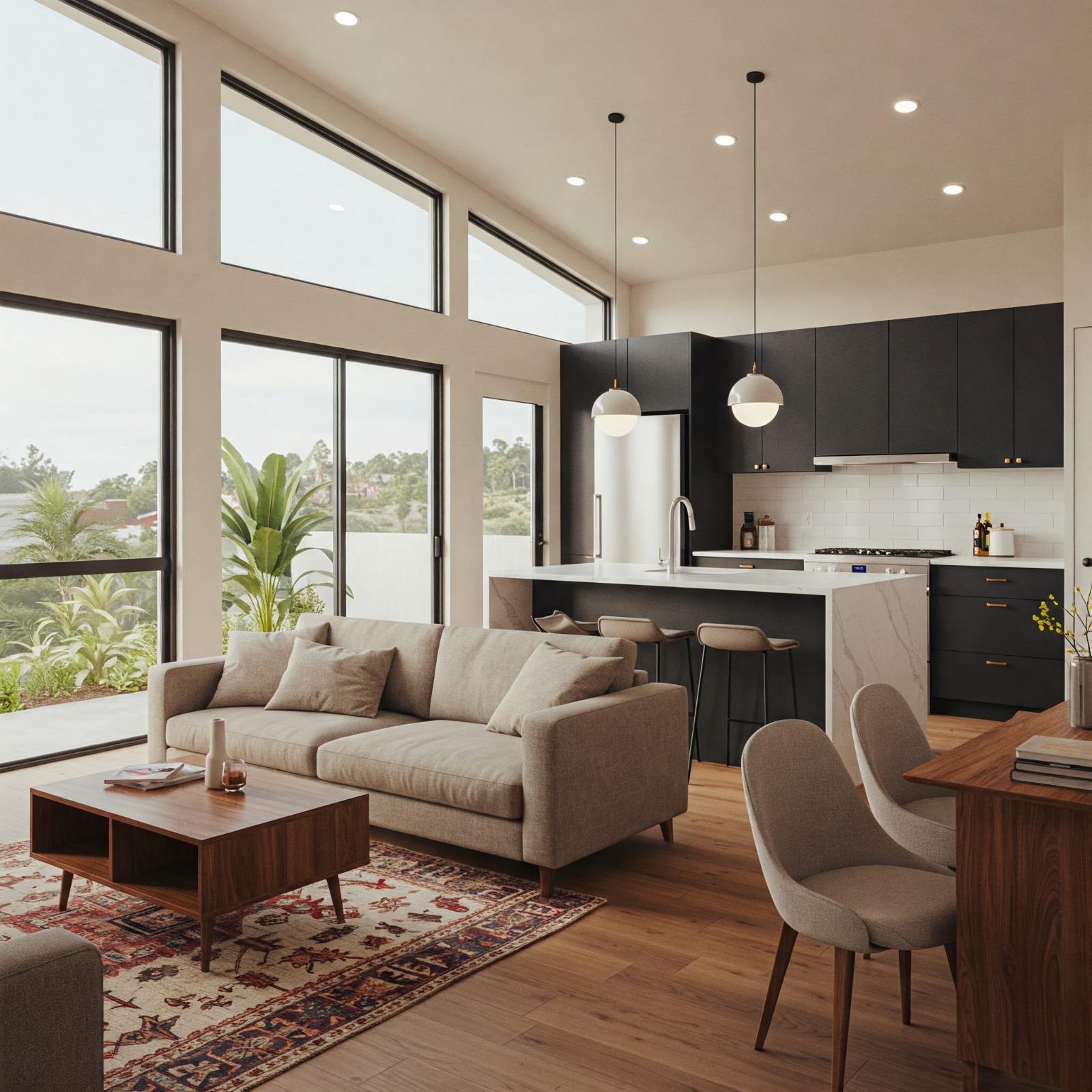 Modern living room interior